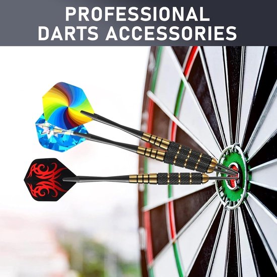 Set Dartpijlen Accessoires: 90 Stuks Duurzame Vliegers voor Precisie en Controle — afbeelding 4