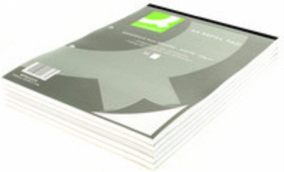 Navulpads A4 - Schriftpapier - Notities Maken - Ruitjes 5mm - 80 Vel - Wit