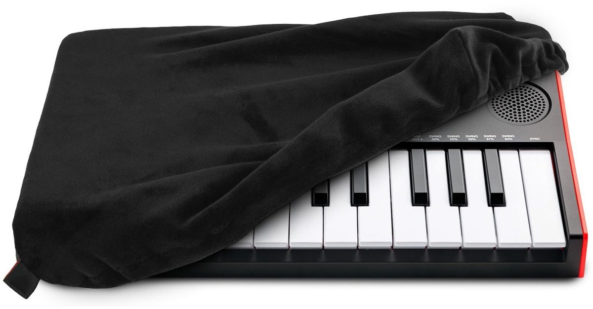 Dailygoods- Beschermhoes Stofkap - Beschermhoes Keyboard Controller - Vervangende Hoes - 28.5x17x5cm - Geschikt voor Akai MPK Mini MK3/Play