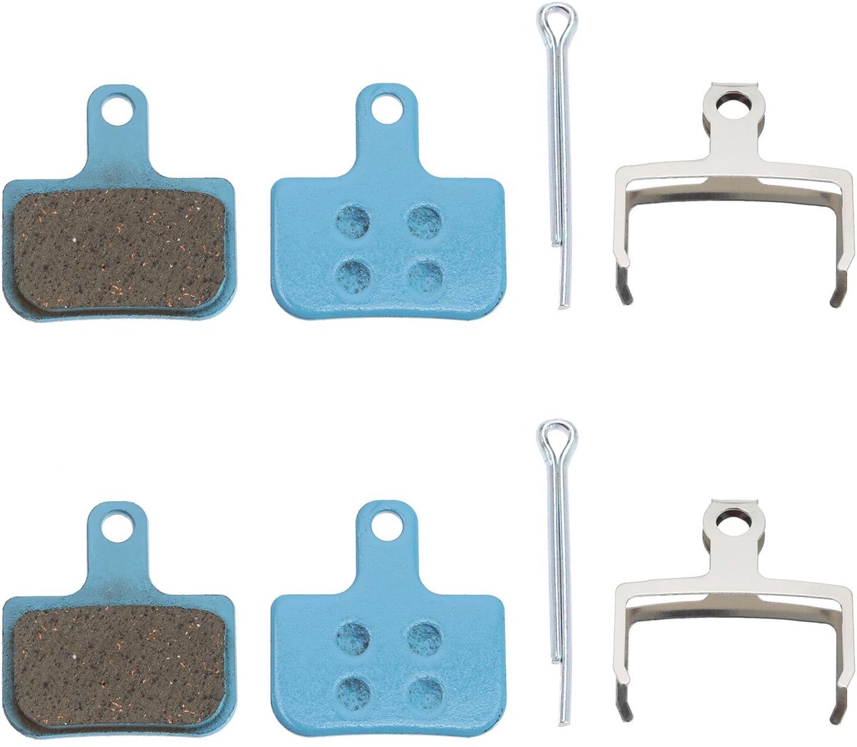 Dailygoods - 2 Paar Fiets Schijfremblokken - Compatibel met Sram Level T en Elixir