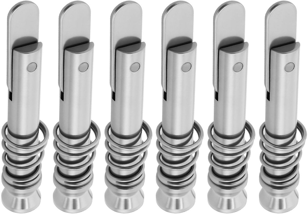 Dailygoods - Marine Opknoping Lente Release Pin 39x6mm (6 Stuks)