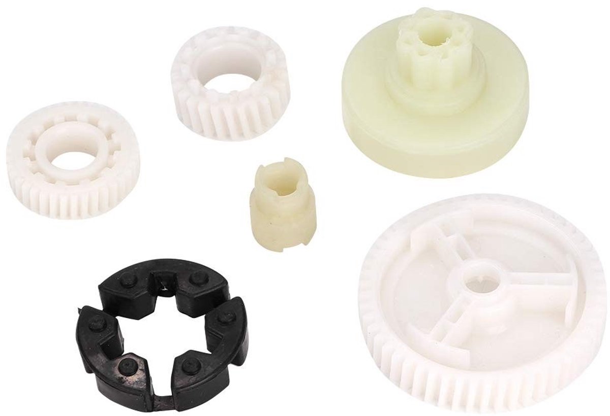 Dailygoods- Raammotor Vervangingskit 6 Stuks - Tandwielset - Geschikt voor 3/5/CX-7/CX-9/RX-8 - ABS Materiaal - Nieuw - Raammechanisme