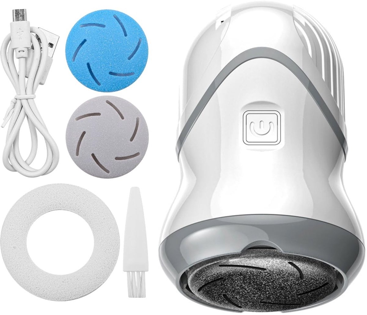 Dailygoods - Elektrische Eelt Remover - Draagbare Voet Pedicure Tool - Eenvoudig in gebruik - Eeltverwijderaar - Voor Dode Huid - Geschikt voor Thuisg...