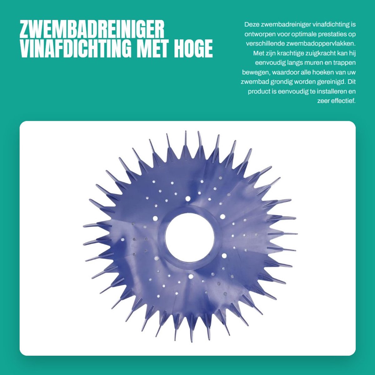 Dailygoods - Zwembadreiniger Vinafdichting met Hoge Reinigingscapaciteit