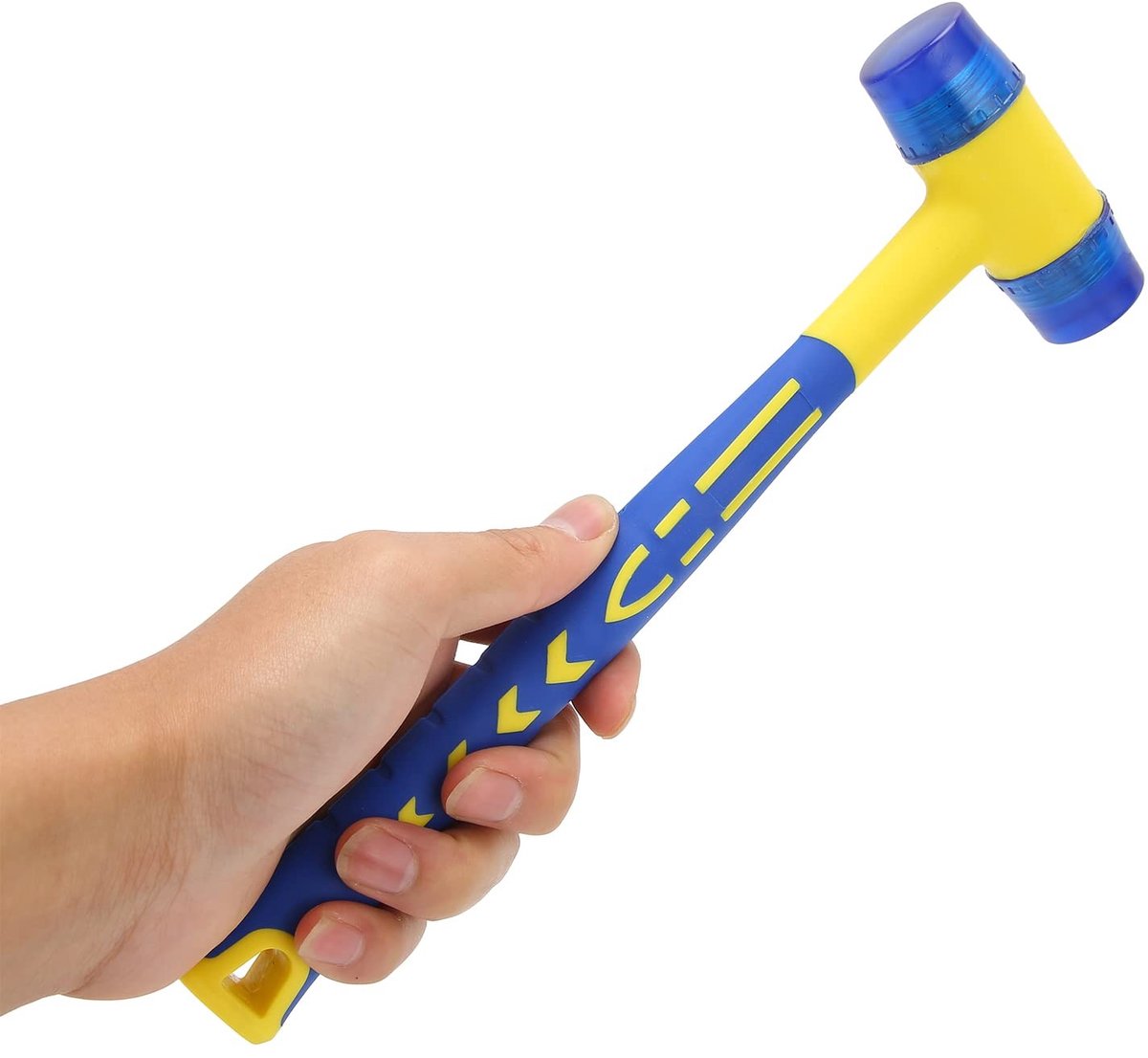 Dailygoods- Rubberen Hamer - Hoge Elastische Hamerkop - Antislipontwerp - Schokabsorberend - Houtbewerkingshamer - Vloerinstallatie - Ergonomisch Ontwerp