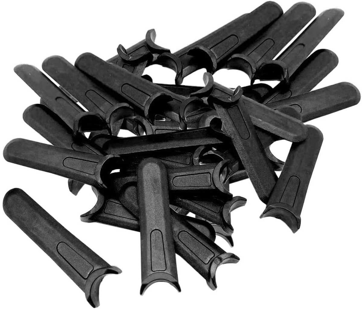 Dailygoods- Grasmaaierbladen 100 Stuks - Stevig/Duurzaam - Hoge Snijefficiëntie - Flexibel Snijden - Eenvoudig te Installeren - Hoogwaardig Kunststof - Maaibladen