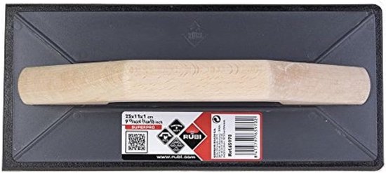 Voegvlotter Rubber - Tegelgereedschap - Voegen Vullen - Ergonomisch Houten Handvat - 25 cm - Wit — afbeelding 2