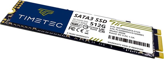 Interne SSD - Opslag Schijf - Computer Upgrade - 3D NAND Technologie - 2x 512 GB - Zilver — afbeelding 4