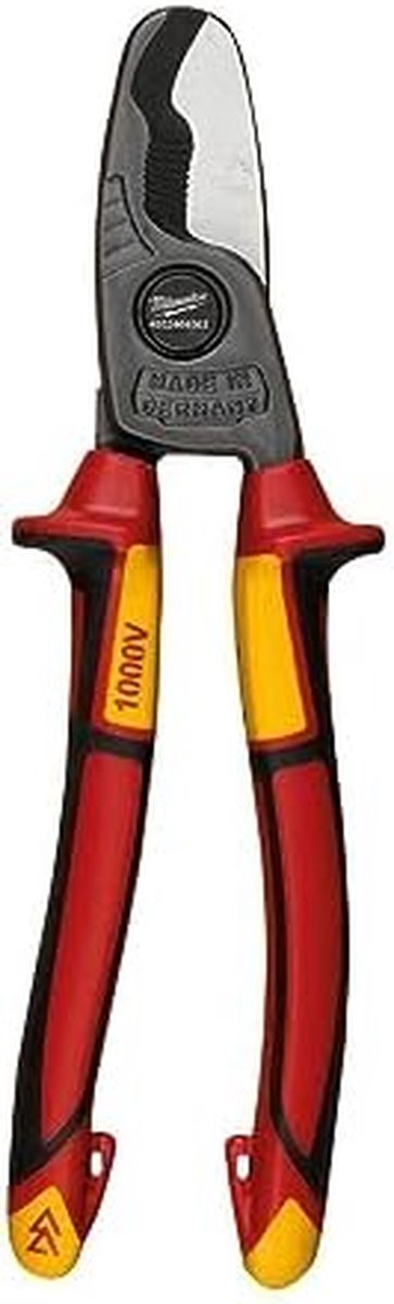 Kabelsnijder - Draadknipper - Kabelbewerking - VDE Gecertificeerd - 210mm - Rood