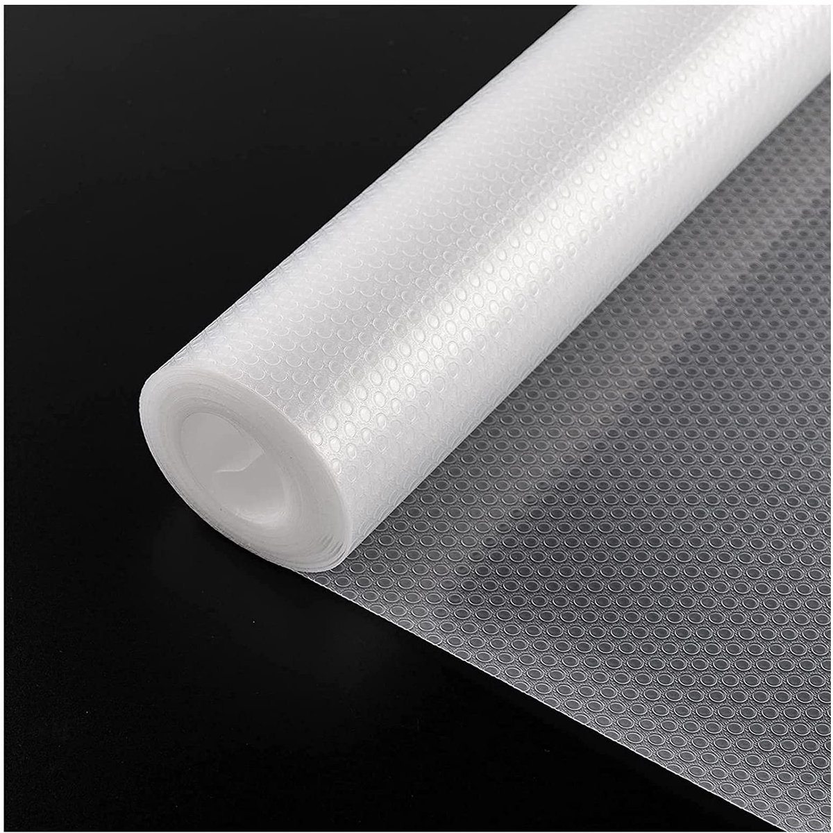 Dailygoods- Lademat 30x300cm - Antislipmat - Bescherming Tegen Krassen - Dempt Geluiden - Geschikt Voor Keuken/Kast - Transparant - Kastmat