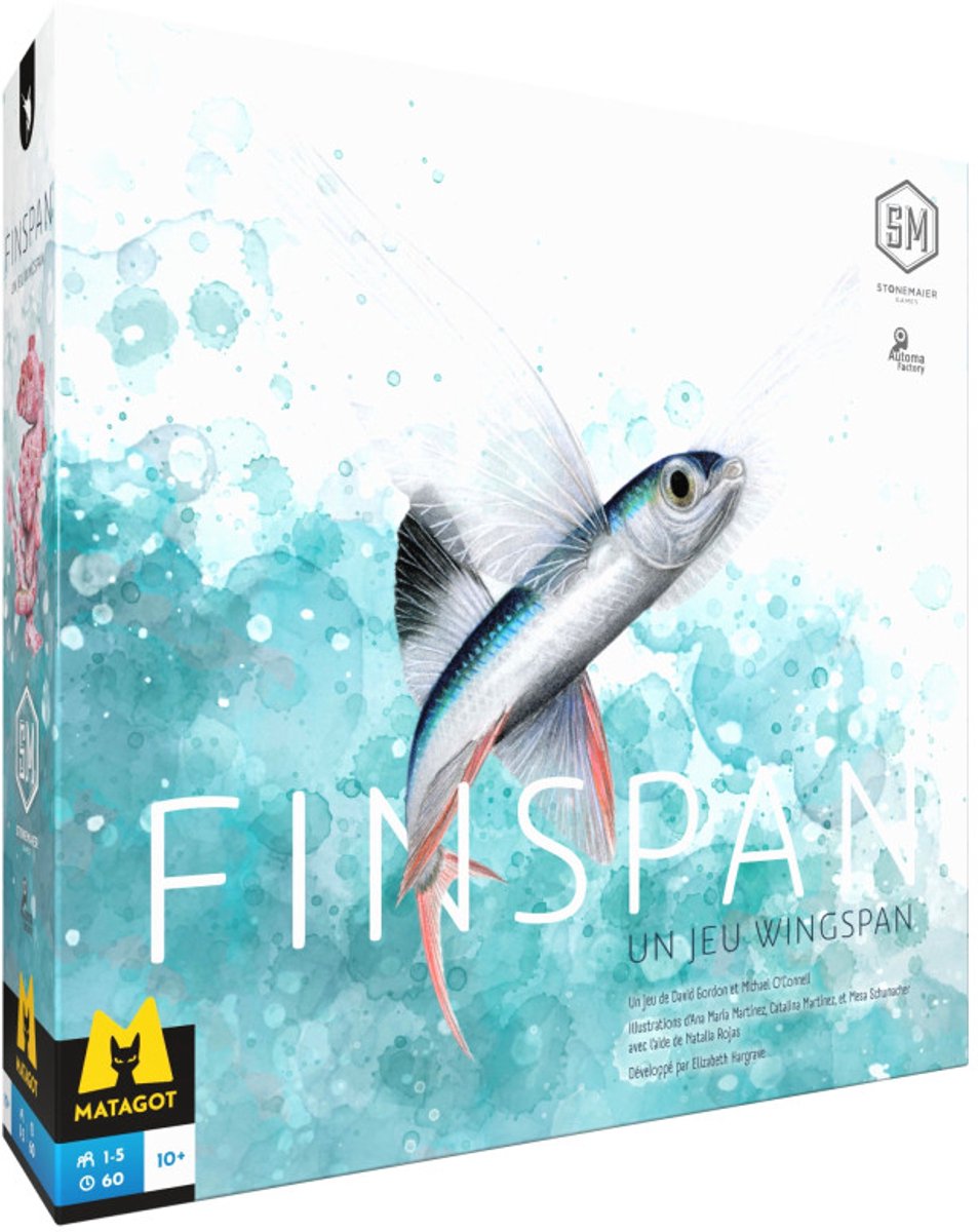 Finspan - Bordspel - Franstalige versie - 1 tot 5 spelers - 60 minuten - Vanaf 10 jaar
