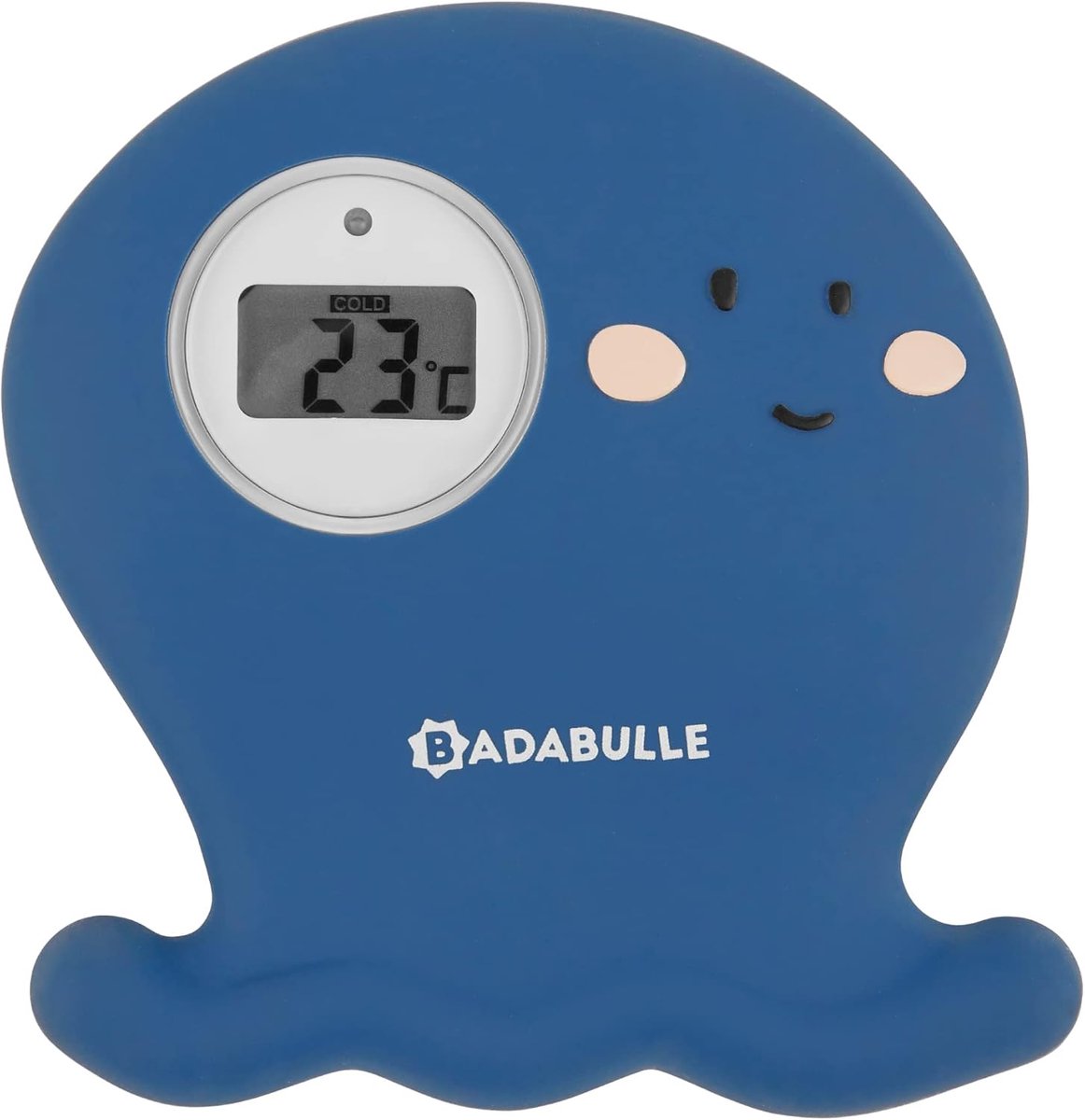 Badthermometer Octopus - Water temperatuurmeter - Baby badtijd - Water en luchtmeting - Automatische uitschakeling - Blauw