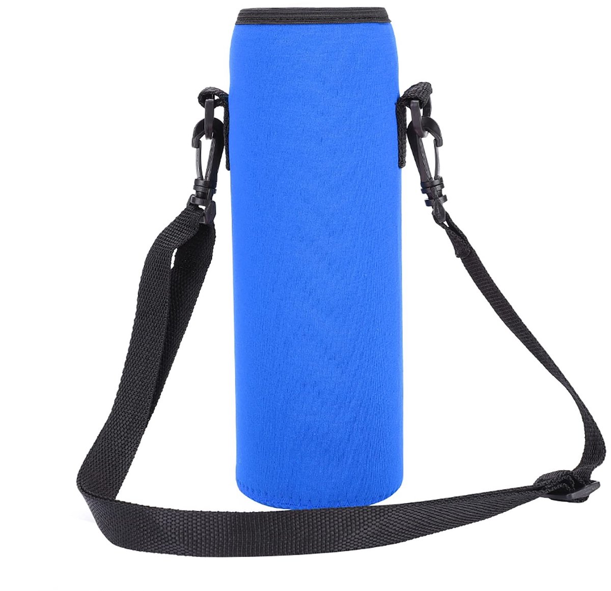 Dailygoods- Waterfleshoes Geïsoleerd - Neopreen Bidonhouder - Draagtas voor 1 Liter Fles - Verstelbare Schouderband - Thermisch en Lichtgewicht - Bescherming tegen Krassen