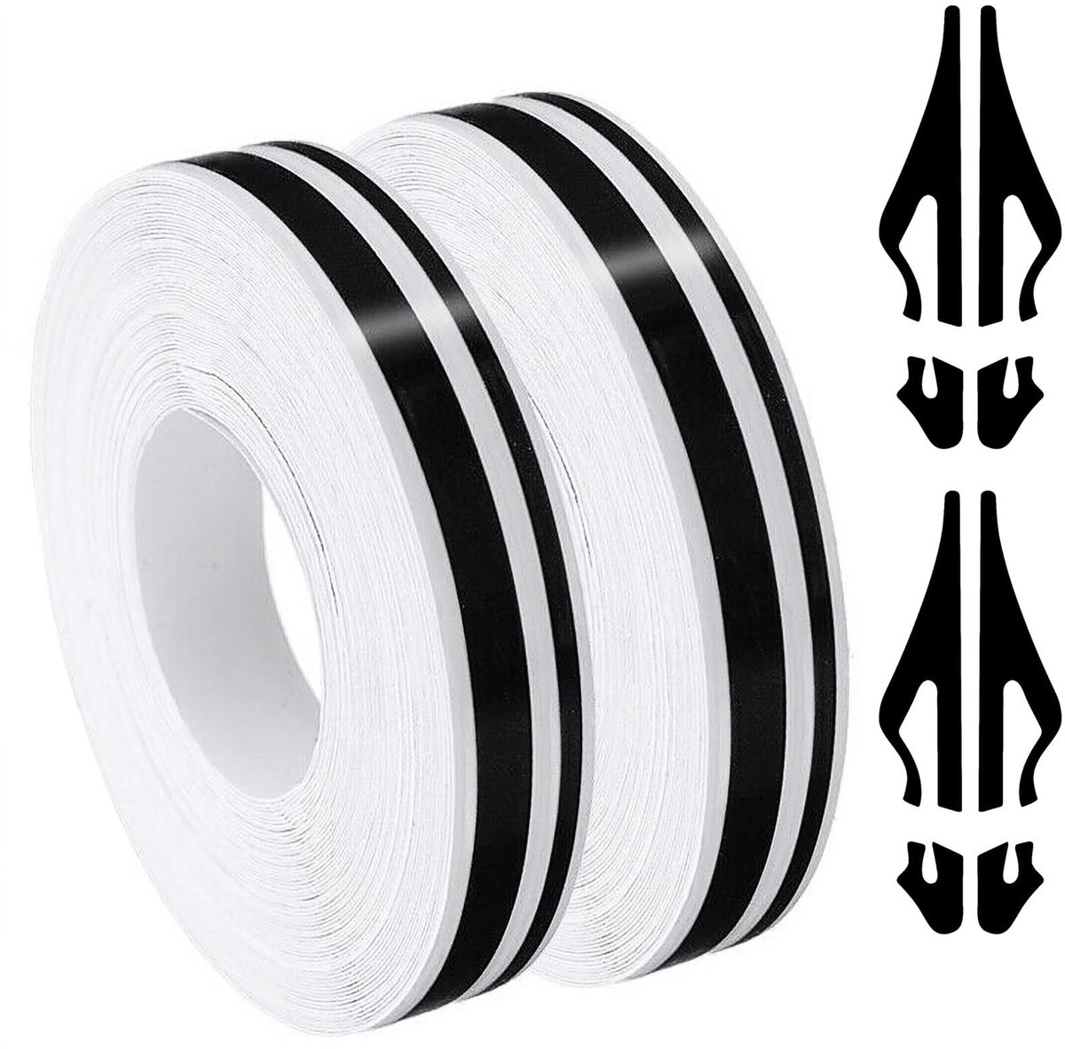 Dailygoods- Sierstrip 9,8 m - Zelfklevend - Auto Decoratie - Pinstriping Tape - Voor Binnen/Buiten - Krasbestendig - Autostickers