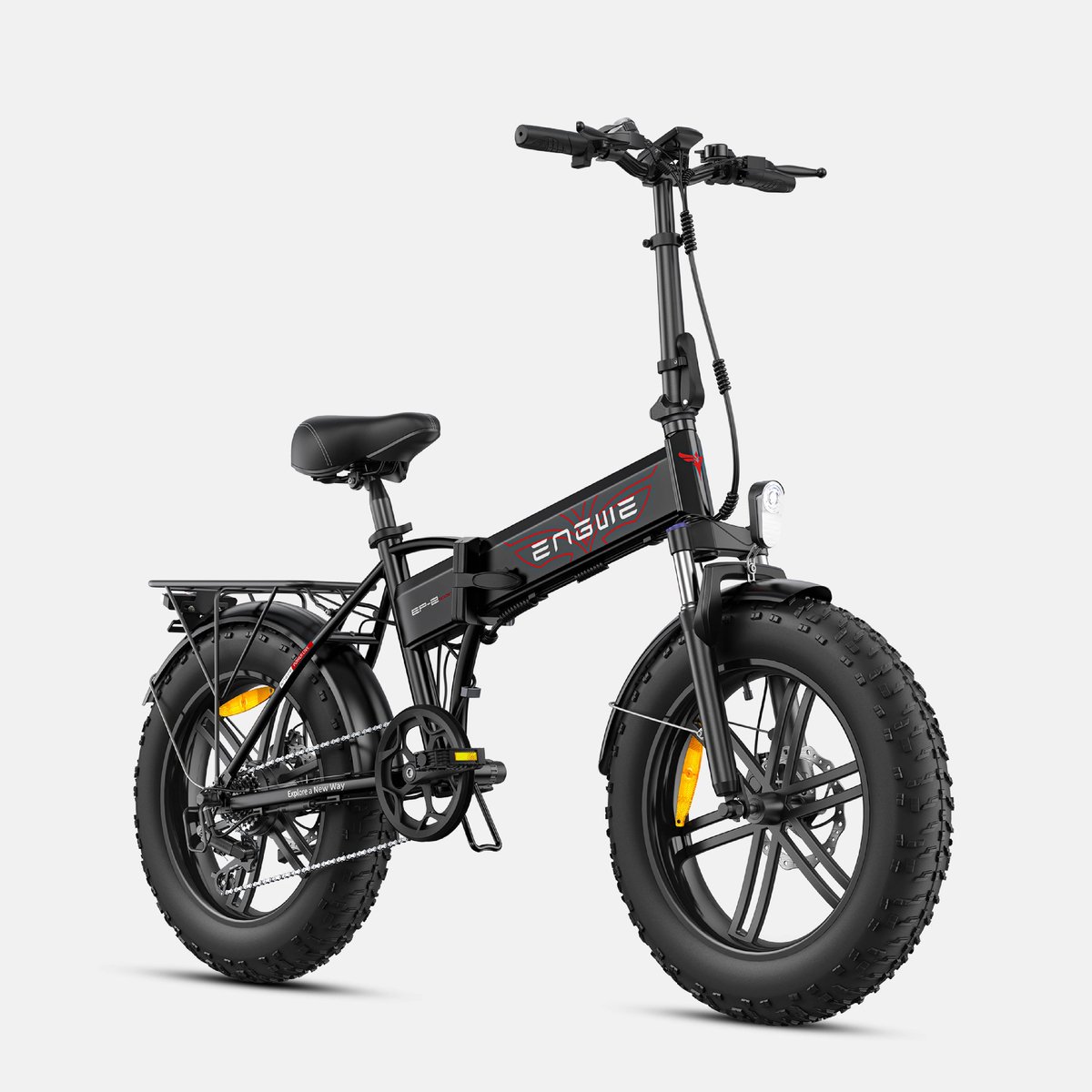 ENGWE EP-2 BOOST E-Bike - 20 inch - 120km actieradius - 250W motor - zwart
