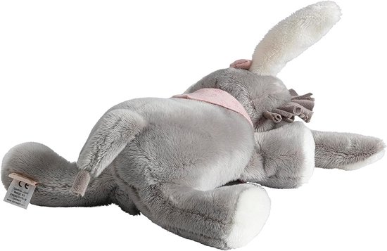 Inslaaphulp Knuffel - Zachte Ezel - Baby Rustig Maken - Hartslag Geluid - 25 cm - Roze — afbeelding 4