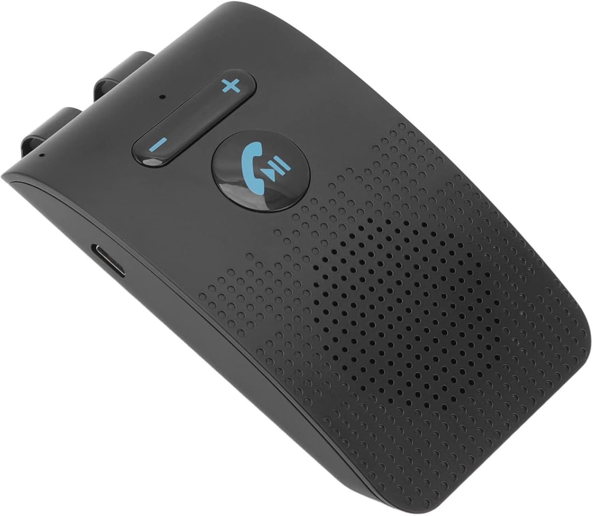 Auto Bluetooth Speaker - Carkit Handsfree - Veilig Bellen - Dubbele Telefoon Verbinding - 10 Meter Bereik - Zwart