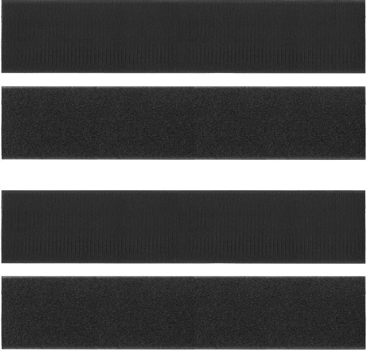 Dailygoods- Kentekenplaathouder Weerbestendig - 2 Pairs - Zelfklevend - 50x10cm - Geschikt voor Alle Auto's - Eenvoudige Installatie - Kentekenplaatbevestiging