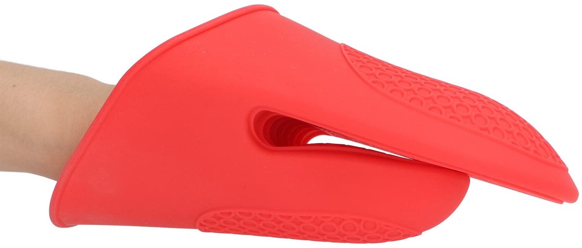 Dailygoods- Ovenwanten Hittebestendig - Siliconen Ovenwanten 2 Stuks - Pannenlappen - Keukenhandschoenen - Beschermend - Comfortabel om te dragen