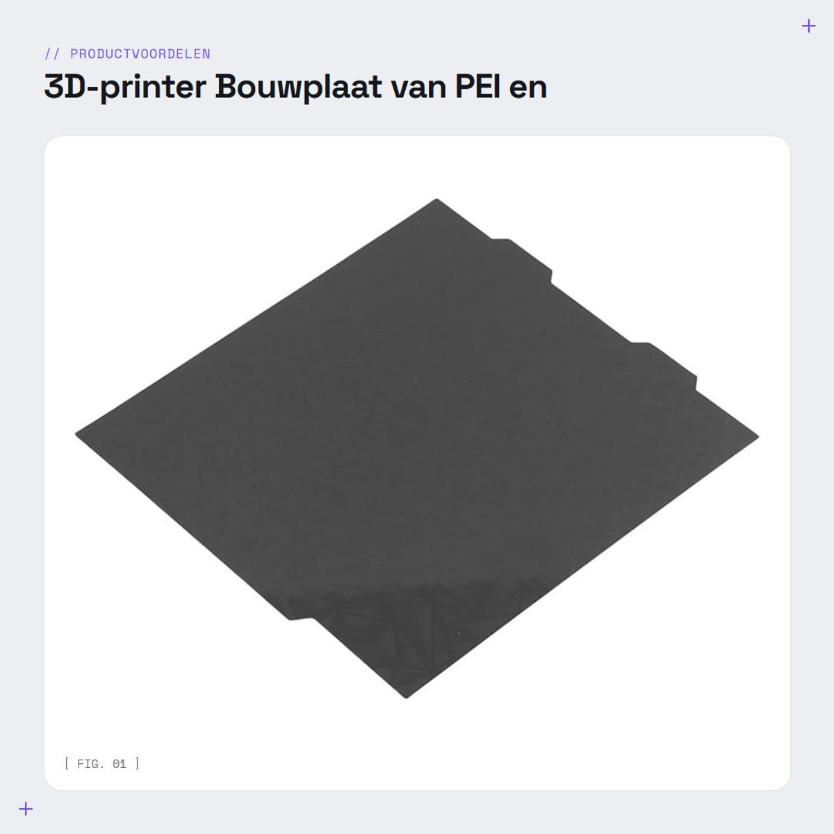 Dailygoods- 3D-printer Bouwplaat - Getextureerd PEI/Glad PEO - 180x180mm - Dubbelzijdig Flexibel - Verenstaalplaat - Geschikt voor Bambu Mini 3D-printer