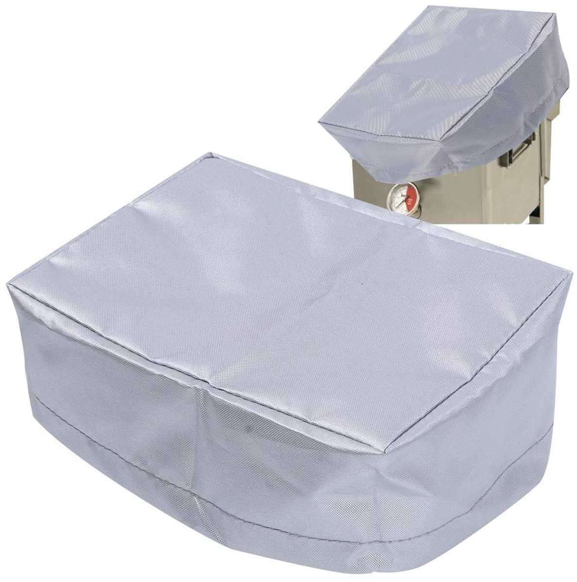 Dailygoods- Stofkap voor Friteuse Elastisch Oxford-doek Lichtgewicht Duurzaam Volledige Bescherming Slijtvast Materiaal Frituurmachinehoes