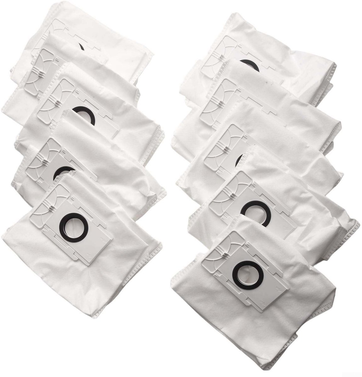 Dailygoods- Stofzuigerzakken 10-Pack - Voor Robotstofzuiger - 4L Capaciteit - Langdurige Prestaties - Perfecte Pasvorm - Optimale Prestaties - Stofzak