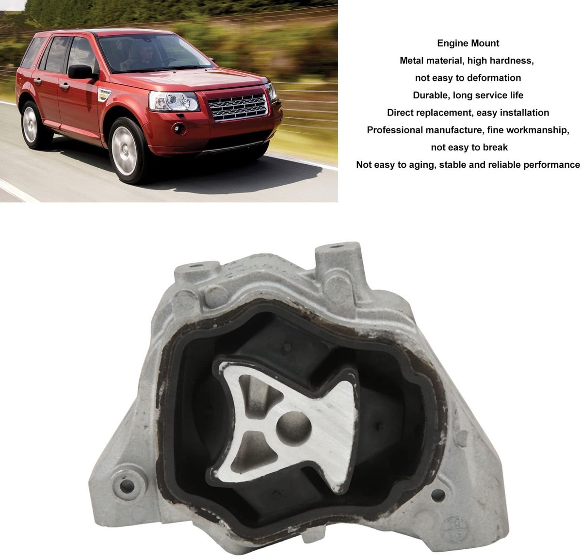 Dailygoods- Motorsteun Vervanging LR2 3.2 2008-2012 - Metalen Motorsteun - Auto Accessoire - Hoogwaardige Kwaliteit - Perfecte After-Sales Service - OE-nummer LR039527 - Motorsteunbeugel