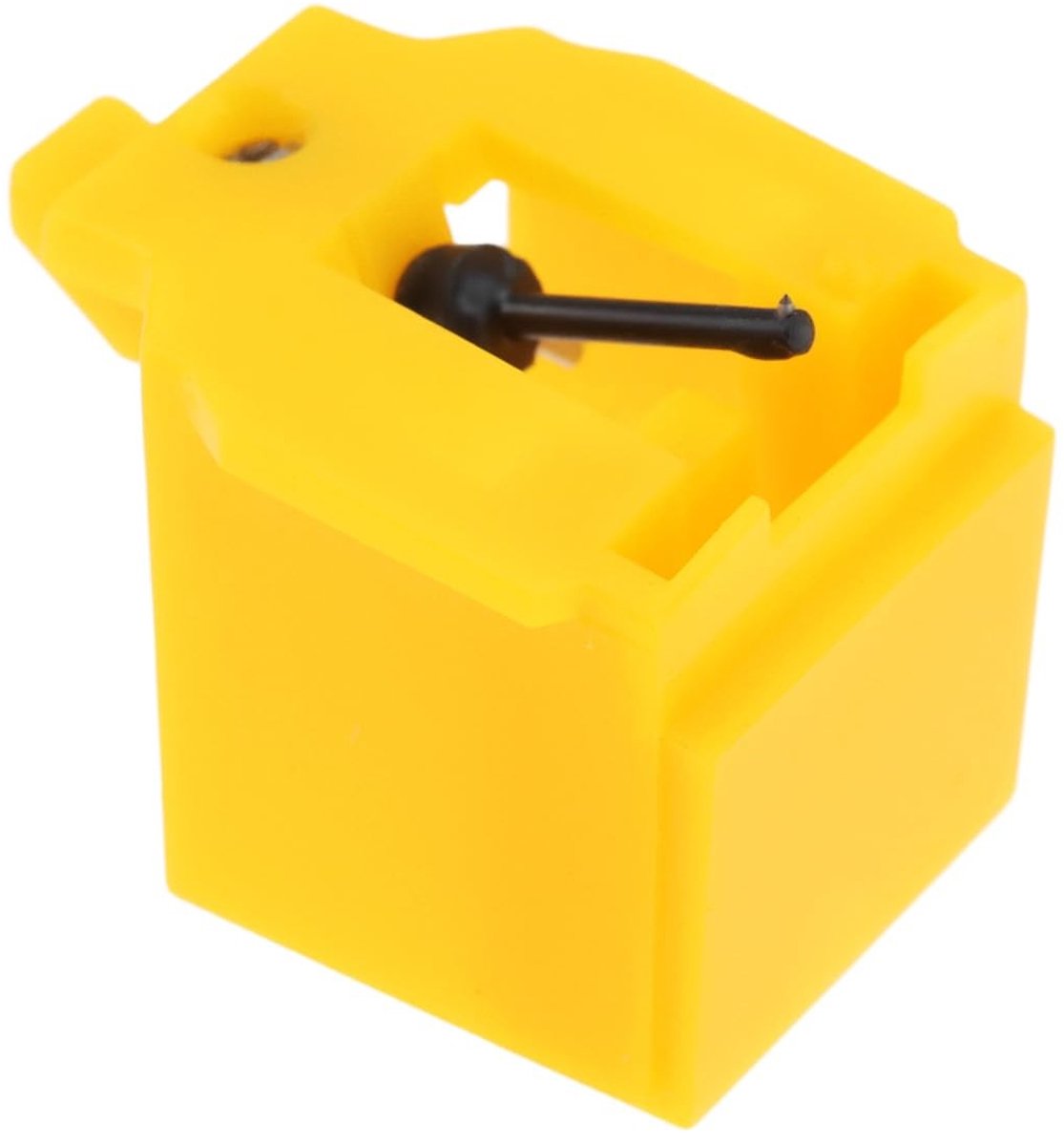 Dailygoods- Grammofoonnaald Compatibel met Kenwood P24/P25/P26/P38 - Pickup Naald - Plastic/Metaal - 10x10x11mm - Geel - Eenvoudig te Vervangen - Platenspelernaald