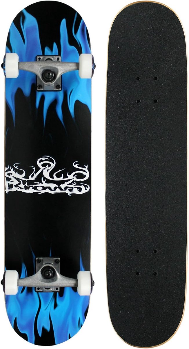 Skateboard Rookie Compleet Skateboard Skateboarden Esdoornhout Constructie One