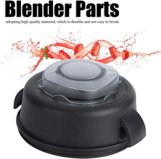 Mixer Deksel Set - Container Deksel - Ingrediënten Toevoegen - Met Uitneembare Stopper - 165 cm - Rood — afbeelding 4