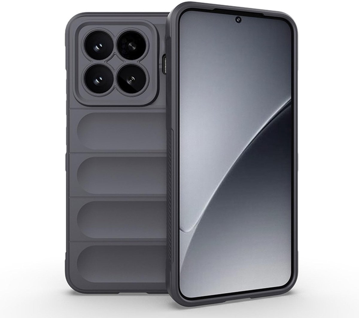 Dailygoods - Duurzame Schokbestendige Hoes voor Xiaomi 15T Pro met Airbag-Design