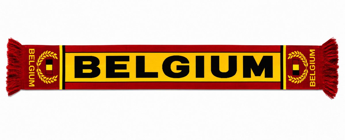 HD Sjaal Belgium | WK 2026 | Belgische Elftal Sjaal | België Souvenir