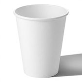 Witte Koffiebekers 180ml (7oz) - 1000 Stuks - Lekvrije Kartonnen Papieren Bekers met PE-coating voor Horeca, Kantoor & Evenementen