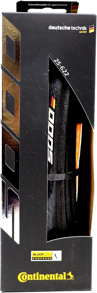 Fietsband - Wielband - Wegracen - Verbeterde grip - 700x25C - Zwart