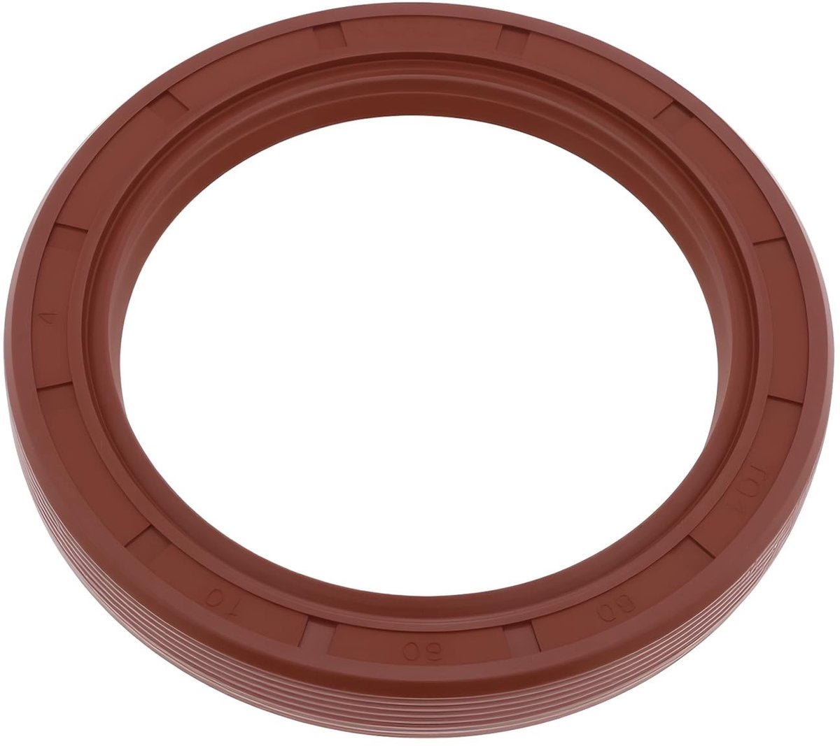 Dailygoods- Oliekeerring 60x80x10mm - Simmerring - Afdichting - FPM/FKM Materiaal - Slijtvast - Temperatuurbestendig - Eenvoudig te installeren