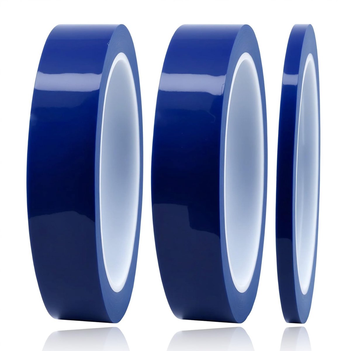 Dailygoods - 2 Rollen Hittebestendig Plakband 20 mm x 50 m