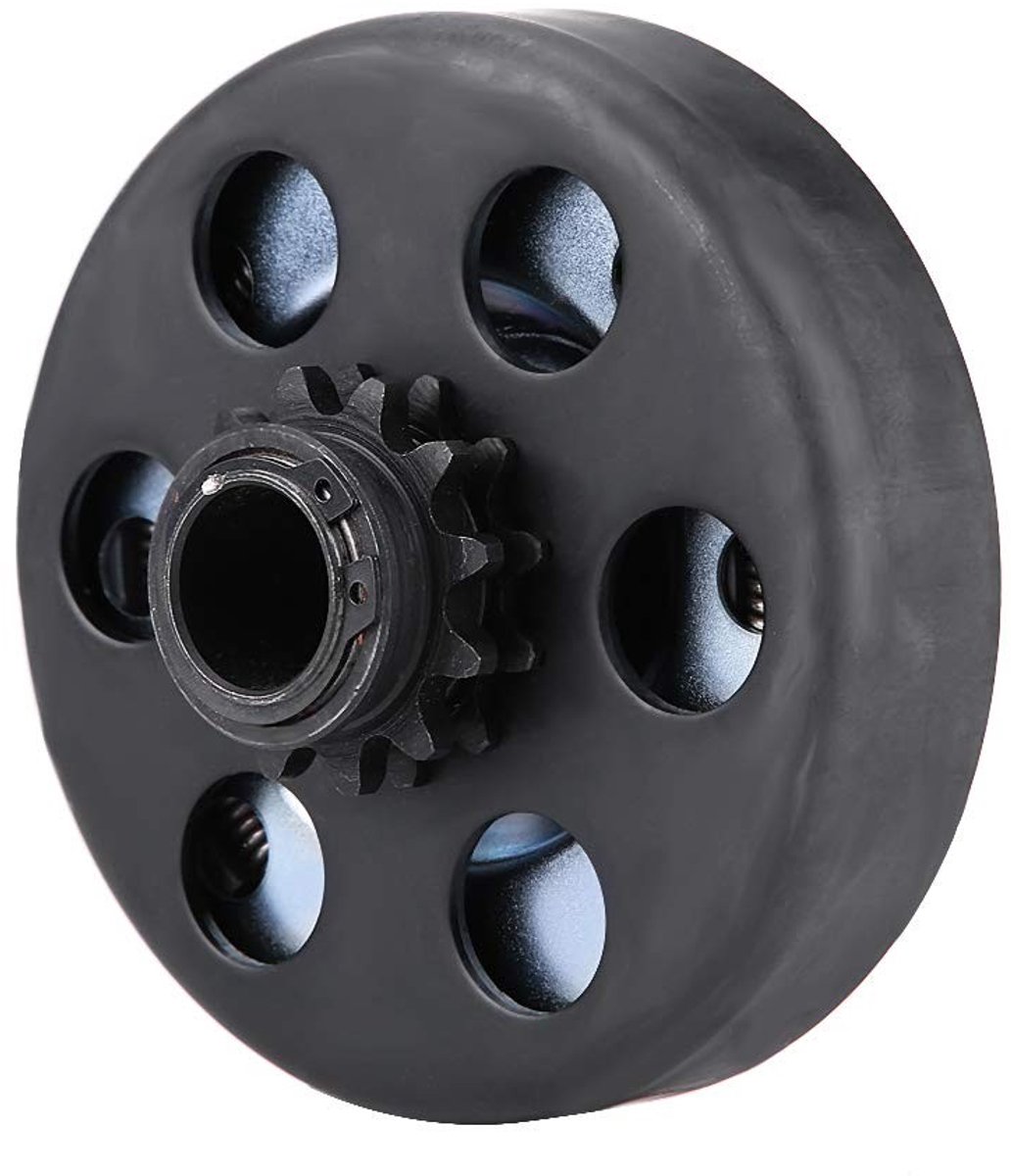 Dailygoods- Centrifugekoppeling 3/4 inch boring - 12 Tanden - #35 Ketting - Voor Mini-Fiets - Vervanging Go-Kart - Hoogwaardig Ijzer - Centrifugaalkoppeling