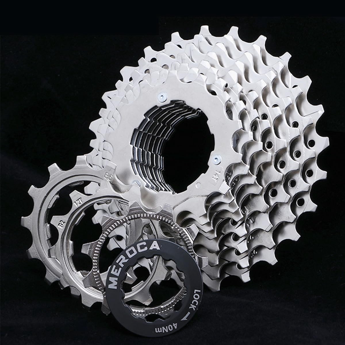 Dailygoods- Cassette 11-13-15-17-19-21-24-28T - Fiets Cassette - Vrijloop Cassette - Mountainbike Cassette - Stalen Materiaal - Geschikt voor MTB/BMX - Fietscassette