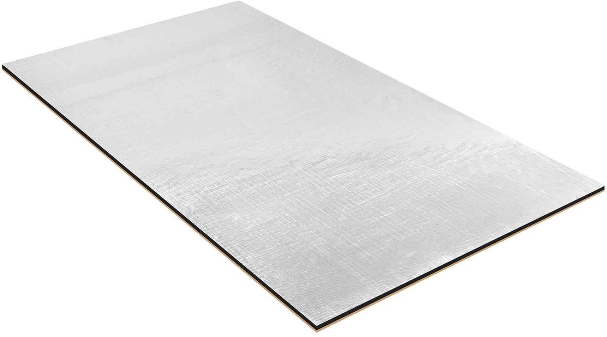 Dailygoods- Geluidsdempingsmat 11mm Dikte - Zelfklevend - Glasvezel/Schuim - Geluids- en Warmte-isolatie - 50x30cm - Waterdicht - Isolatiemateriaal