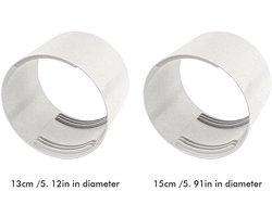 Dailygoods- Afvoerslang 150mm - Uitbreidingsbuis - Geschikt voor mobiele airco's - Verstelbaar - Connector - Duurzaam materiaal - Airco Slang