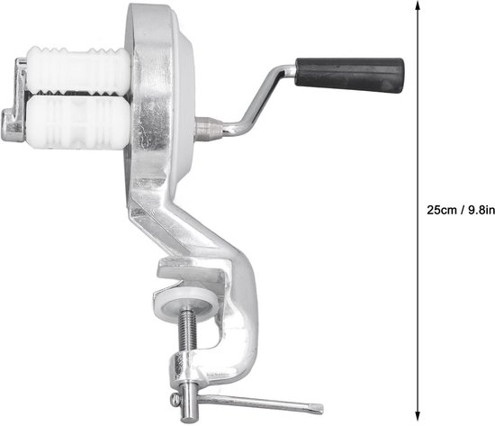 Store_9 - Cavatelli Maker - RVS handmatige macaroni machine - perfect voor zelfgemaakte pasta - eenvoudig in gebruik - ideaal voor Italiaanse gerec... van Merkloos — afbeelding 4