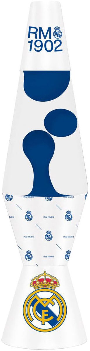 Arditex Real Madrid Cf 9x9x36 Cm Doos Lavalamp Transparant Kinderen