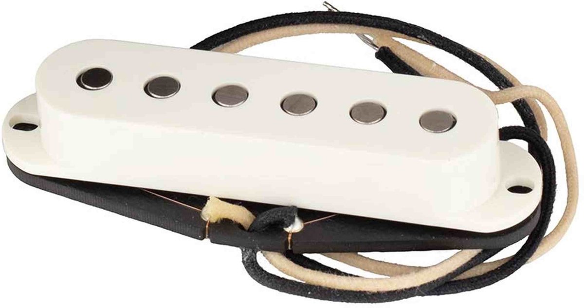 Lollar Vintage Tweed Brug Pickup - Enkele Spoel met Platte Polen