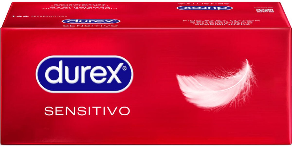 Bol.com Durex Extra Dunne Sensitivo Suave Condooms - 144 Stuks aanbieding