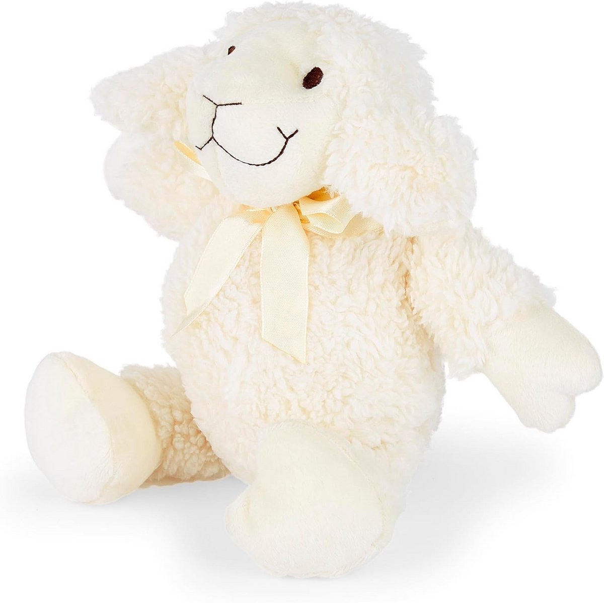 Schapen Knuffel - Pluche Dier Knuffeldier - Baby Cadeau - Super Zachte Stof - 24 x 20 x 10 cm