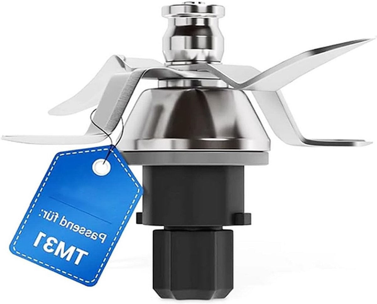Vervangende messen voor TM31 roestvrijstalen messen met afdichtring hoogwaardige spare parts voor keukenmachines accessoires voor koken en bereiden
