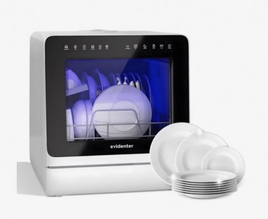Compacte vaatwasser 950W mini draagbaar aanrecht vaatwasser, 3D surround spray verwarming en drogen grote capaciteit kan… - Inbouw vaatwasser Compacte vaatwasser 950W mini draagbaar aanrecht vaatwasser, 3D surround spray verwarming en drogen grote capaciteit kan… - Inbouw vaatwasser