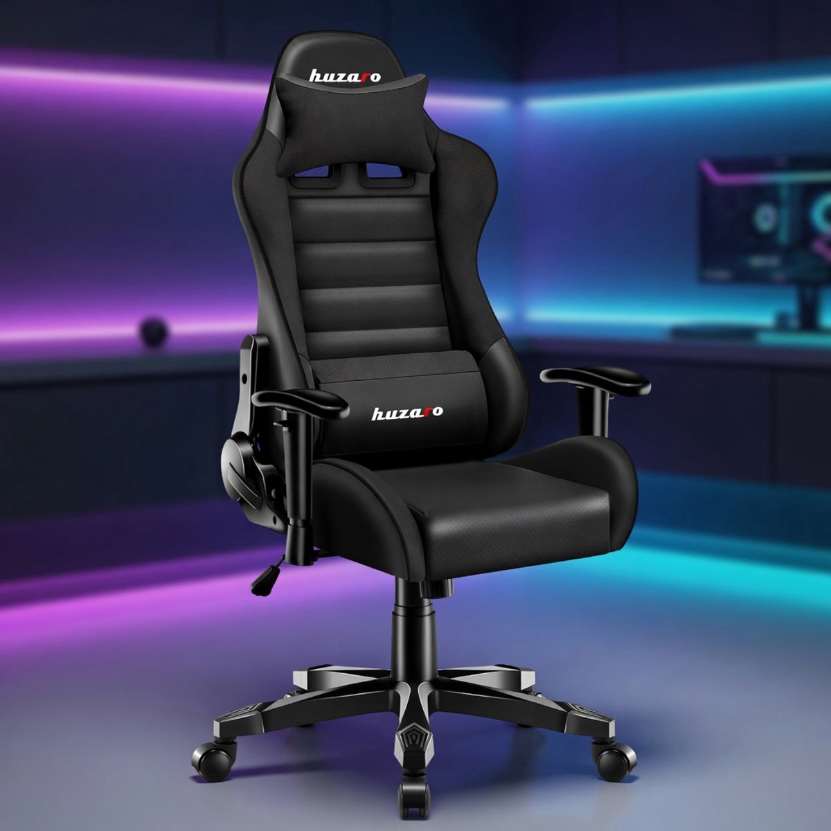 ErgoKids Ranger 6.0 Ergonomische Gamingstoel voor Kinderen – Comfortabele Kinder Bureaustoel met Lendensteun, Hoofdsteun, Verstelbare Rugleuning & Ademend Mesh – Zwart | Mobili Bella