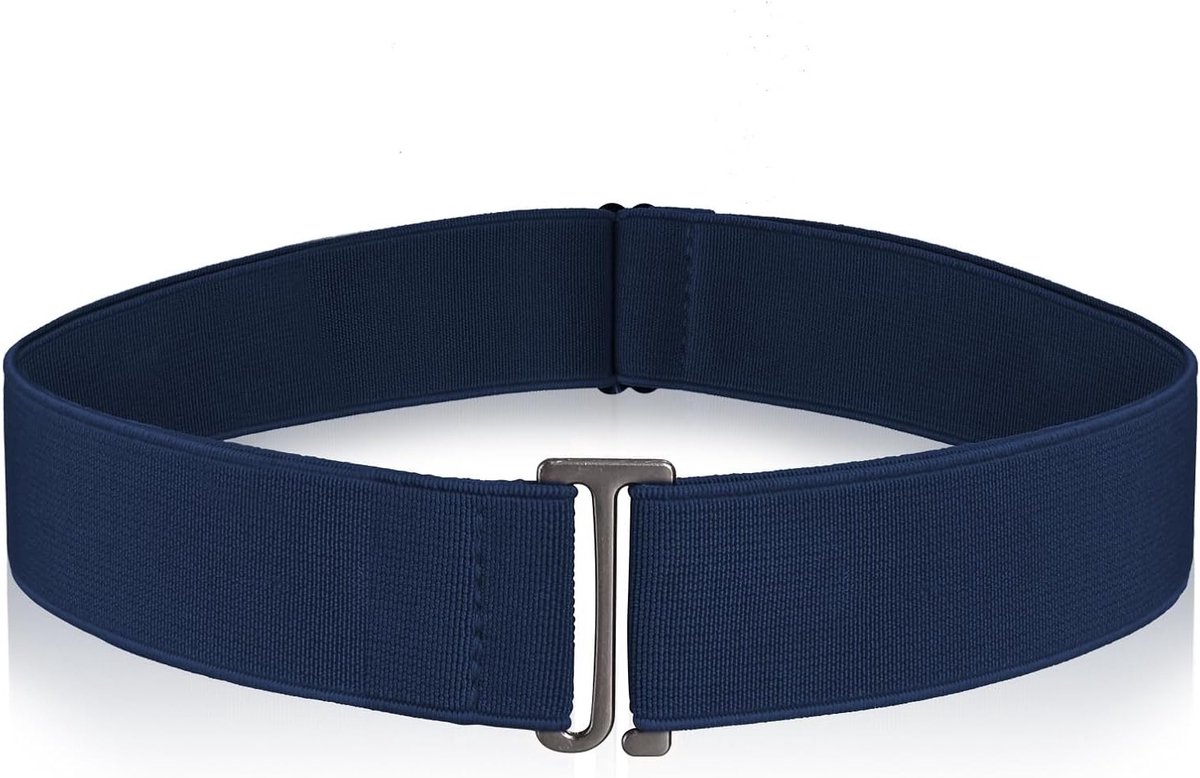 Verstelbare en Elastische Dames Riem zonder Gesp, Onzichtbare Tailleband voor Jeans, Broeken en Jurken