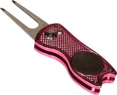 Jobber Sports Pitchfork Roze - Golf Green Repair met Marker
